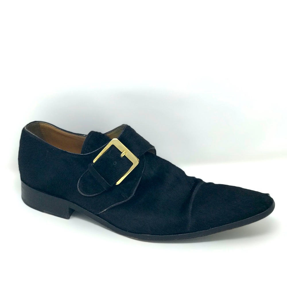 Lowe Valentini mens 8.5 Dress shoes Pony Hair